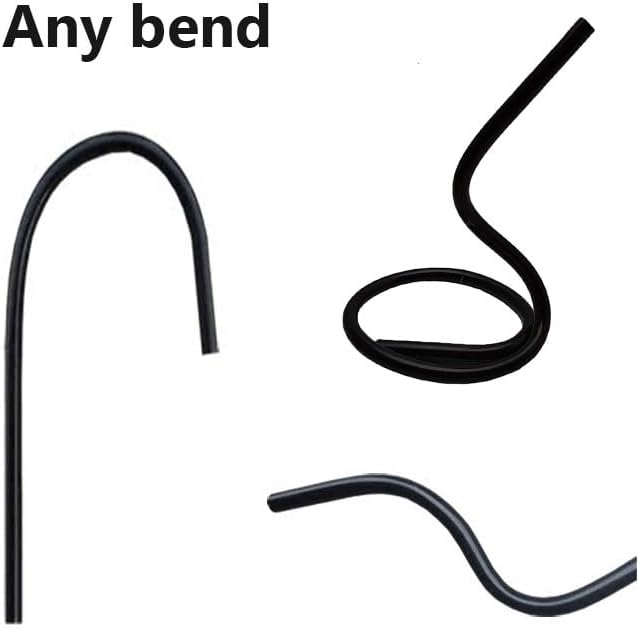 10 Pack Adjustable Misting Nozzle Low Pressure with Misting System Nozzle Extension 8mm Flexible Misting Extended Pole, Atomization Sprayer Nozzle Extensions(Size:200cm) - Image 3