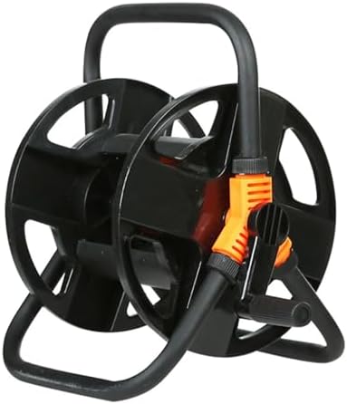 Garden supplies 15-25m Garden Watering Hose Free Standing Winder Portable Hose Reel Water Pipe Storage Rack Organizer Holder Gardening Tools Sprinkler hose by Unknown