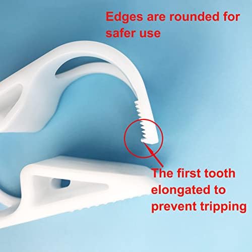 50PC 18-25mm/0.708-1in Big Plastic Clamps 10-Grade Flow Control Shut Off Tubing Hose Clips Adjustable Pinch Valve Laboratory Clamps for Industry Garden - Image 3