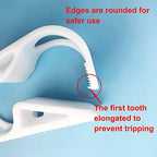 50PC 18-25mm/0.708-1in Big Plastic Clamps 10-Grade Flow Control Shut Off Tubing Hose Clips Adjustable Pinch Valve Laboratory Clamps for Industry Garden - Image 3