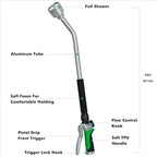 RESTMO 24 Inches Long Watering Wand for Garden Hose, Full Shower Spray Wand - Image 2