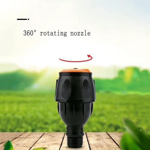 Automatic Lawn Water Sprinkler 360 Rotating Sprinkler Garden Sprinkler with Tube -360 Degree Rotating Sprinkler System for Farm Garden Lawns Plants Grass and Kids Water Playing wyqdp240312(Color:10M, - Image 4