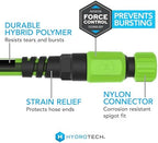 HydroTech Super-Lite Hybrid Polymer Garden Hose 5/8 in x 50 ft, Green - Image 2