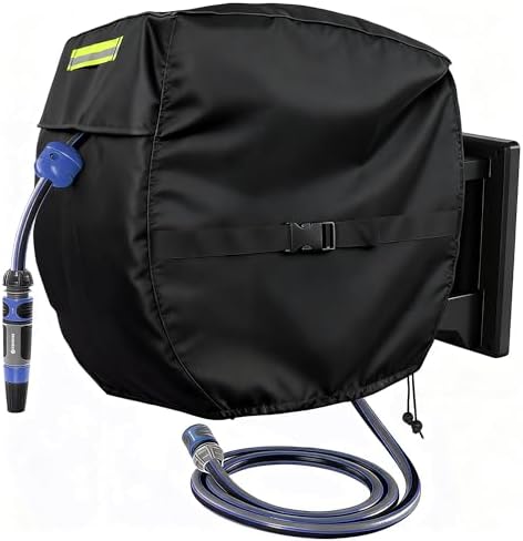 Hose Reel Cover - Weather-Resistant Shield, Wall & Freestanding Reels by Unknown