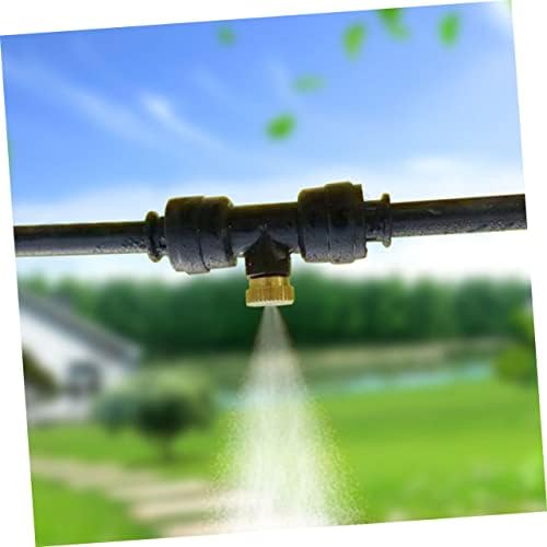 SUPVOX 36pcs Brass Misting Nozzle Outdoor Cooling System Misting Fan for Garden Hose - Image 5