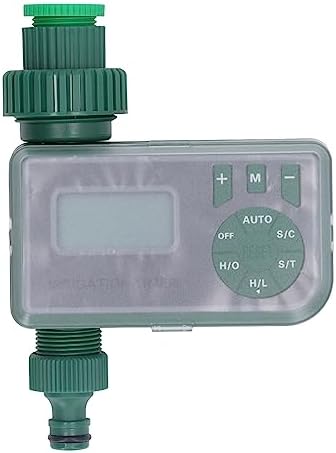 Smart Irrigation Timer with LCD Screen, Automatic Watering Timer for Garden Hose, Programmable Watering Controller with Delay and Manual Mode for Outdoor Use by Unknown