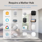 Jinvoo Matter Smart Water Valve, Matter Valve, Electric Smart Valvee, Automatic Ball Valvee Watering Timer, Sprinkler Controller, for Applee Home, Alexa, Google, SmartThingss, Requires Matter Hub - Image 2