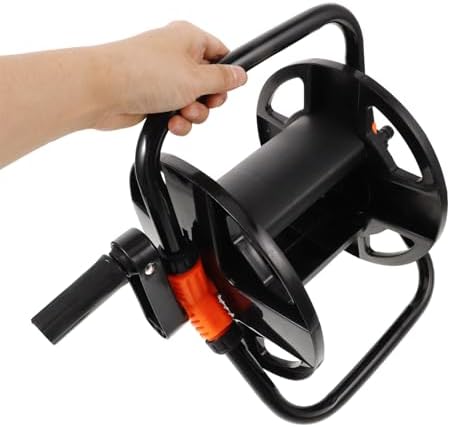 Toddmomy Freestanding Water Hose Storage Rack Compact Versatile Hose Reel Holder for Outdoor Garden Use Smooth Finish for Humid Conditions - Image 2