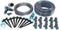 ZJchao Drip Irrigation Sprinkler System with 32.8ft Tubing and Adjustable Nozzle Emitters for Garden Lawn Greenhouse Patio by ZJchao