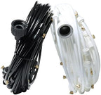 Misting Cooling System,(6-18M) Misting Line + Brass Mist Nozzles + Outdoor Mister for Patio Garden Greenhouse Trampoline for waterpark (15M,White) - Image 5