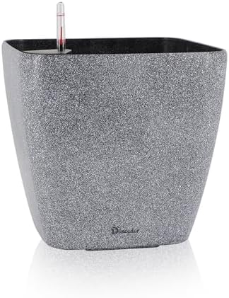 Dexceder 15x14 Self Watering Planter with Wheels (Stone Matte) by Dexceder