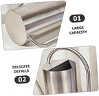 BESPORTBLE Vintage Stainless Steel Watering Can Spout for Indoor Plants Ergonomic Design Capacity for Easy Watering and Houseplants - Image 6