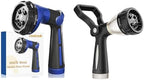 FANHAO High Pressure Spray Nozzle with Thumb Control+Heavy Duty Fireman's Hose Nozzle by FANHAO