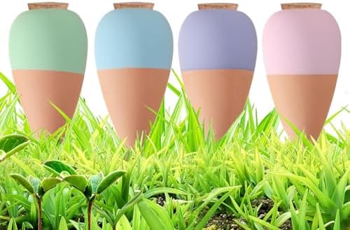 Self Watering Plant Spikes 4 Pieces Drip Irrigation Stakes by Unknown