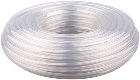 DERNORD PVC Tubing 1/2"ID X 5/8"OD Flexible Clear Vinyl Hose 100 Feet for Food Grade - Image 2