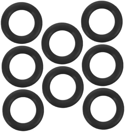 100pcs Sealing Ring Faucet Washers Assortment Gasket Hose Grommets Hose Bib Repair Kit Household Hose Washer Garden Faucet Washer Flat Washer Black Fluorine Rubber - Assortment Gasket Kit - Assortment by ACE4U