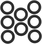 100pcs Sealing Ring Faucet Washers Assortment Gasket Hose Grommets Hose Bib Repair Kit Household Hose Washer Garden Faucet Washer Flat Washer Black Fluorine Rubber - Assortment Gasket Kit - Assortment by ACE4U