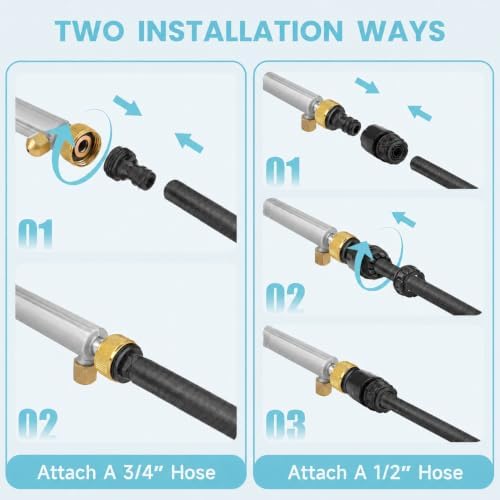 Jet Nozzle for Garden Hose, High Pressure Washer Hose Nozzle - Image 5