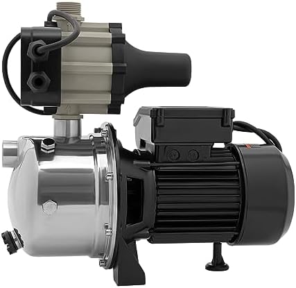 Well Pump, 1.5 HP 115V Water Transfer, Sprinkler Booster Jet Pumps with Automatic Controller for Garden Lawn Irrigation System - Image 4