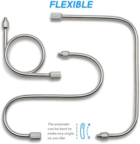 20Pack 11.5Inch Flexible Nozzle Extension Brass Mist Rod for Misting System - Image 3