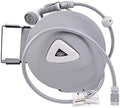 Retractable Garden Water Hose Reel Storage Gun Rewind Wall Mount 32Feet/65Feet/100Feet (65 Feet) by WINMAXTOOLSAUTOMOTIVE