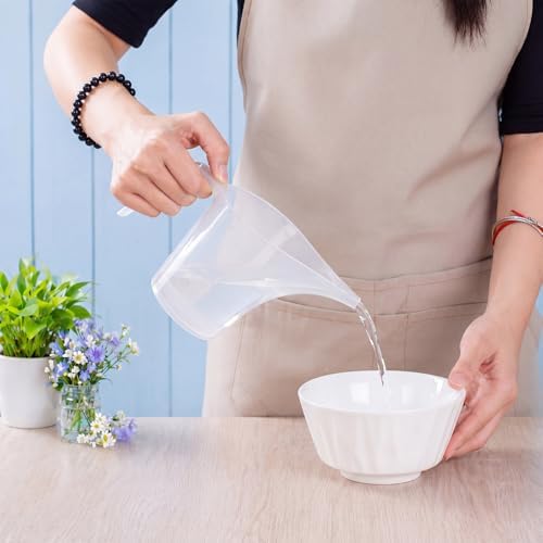 Konohan 12 Pack Funnel Pitcher for Soap Making 500ML/ 17 oz Large Capacity - Image 5