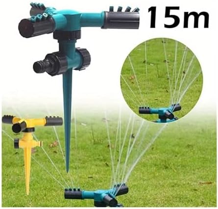 1pc Automatic 360° Rotating Garden Sprinkler Watering System for Lawn Yard Flower Bed - Efficient Agricultural Irrigation(Y) - Image 2