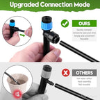 240FT Drip Irrigation System Kit, Automatic Garden Watering System - Image 5