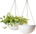 LA Jolie Muse Hanging Planter Baskets for Indoor Plant, Set of 2, 9.84 Inch by LaJol%C3%ADeMuse