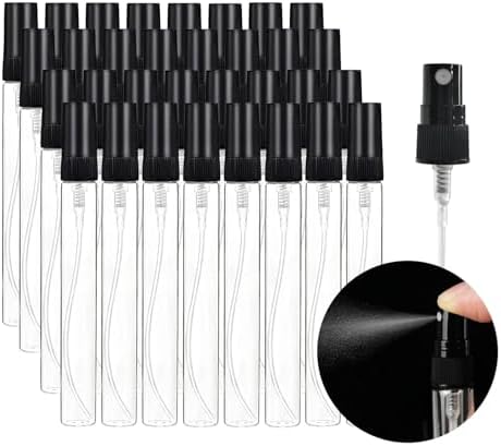 50pcs Mini Glass Perfume Bottles Atomizer Empty Small Mist Spray Vials 2ml 3ml 5ml 10ml - Image 2
