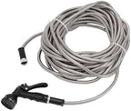 Zerodis Other Watering Irrigation Supplies Flexible Water Pipe High Pressure Sprayer Nozzle Set Heavy Duty Yard Watering Hoses Chew Outdoor Water Pipes Strong Metal - Image 2