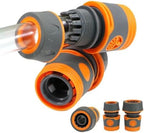 5PCS 1/2" 3/4" Garden Hose Quick Connector for Repair Extender Water Tube Joint 12mm 16mm Irrigation Pipe Coupling Adapter(B-5PCS) - Image 3