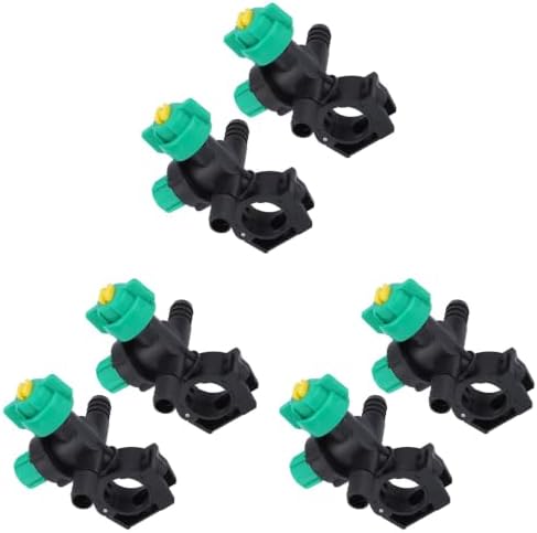 TOPINCN Agricultural Misting Nozzles 6PCS Adjustable 110 Degree by TOPINCN