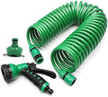 Garden Telescopic Spring Hose Tube -Garden Hose Plastic Multifunctional Car Wash Water Spray Sprinkler For Garden Water Pipe (Color : 15M) by Unknown