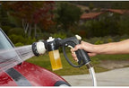 9-Pattern Hose Nozzle with Soap Dispenser, Aluminum, 3/4 in Fit, Foam Gun - Image 3