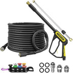 POHIR 5000PSI Pressure Washer Gun and 50ft Hose 4000psi by POHIR