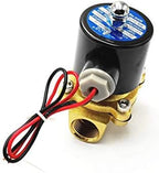 12v Dc Electric Solenoid Valve Water Air , 1/2"NPT Available 2W-160-15 (DC12V - 1/2") by XINYIYUAN