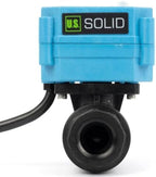 U.S. Solid 1/2” PPE Motorized Ball Valve with US Plug - Plastic Electrical Ball Valve, 2 Wire Auto Return, AC 110~230V, Normally Closed - Image 7