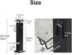 Solar Garden Water Column Light - Frost-Free Outdoor Faucet Stand - Durable Freestanding Hose Holder - Decorative Spigot for Garden - Floor-Mount Tap Solution - Image 2