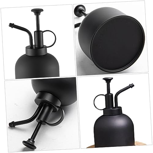 Vintage Black Stainless Steel Plant Mister Spray Bottle for Indoor Use - Image 4