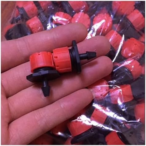 Adjustable Irrigation Drippers Irrigation Nozzle Adjustable Dripper Sprinkler Emitter Micro Drip Watering Spray Water Dropper Head(300PCS) - Image 6