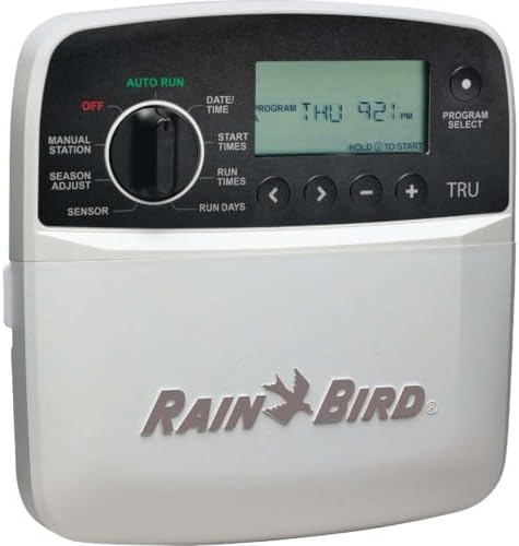 Rain Bird TRU4I Program-Based Indoor Irrigation Controller/Timer, WiFi Ready, 4-Zone/Station by RainBird