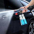 Pressure Washer Foam Gun & Dual Connector Accessory, Short Power Washer Gun & Foam Cannon & Double Tip Attachment Car Wash Kit, 1/4" Quick Connector, M22 Male Inlet, 4000 PSI Foam Sprayer - Image 7