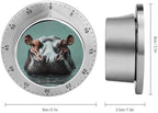 Hippo from Water Funny Timer 60 Minute Mechanical Clock Management Timers for Kitchen Work Training - Image 2