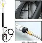 Pressure Washer Gun Set, 24 FT Power Washer Wand Extension, Aluminum Gutter Cleaning Tools, 7PCS Nozzle Tips, Hose and Wands, Washing Wand Sprayer - Image 4