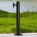 Stainless Steel Outdoor Garden Hose Stand with Faucet - Stylish Water Column Fountain for Irrigation and Washing, Durable Garden Dispenser for Easy Watering by Unknown