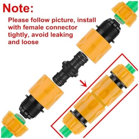 Garden Hose Standard Connector Set, Quick Connect Repair Joint Pipe Kit - Image 6
