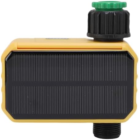 Fafeicy Solar Sprinkler Timer Adjustable Solar Panel Rain Sensor Water Timer Garden Hose Water Timer - Image 4