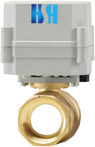 2 Way Brass 1" 12VDC 9-24VDC 0-5V NPT Proportional Integral Modulating Control Motorized Ball Valve - Image 4