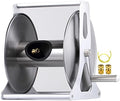 Portable Stainless Steel Wall Mount Hose Reel (Silver Hose reel) by Unknown
